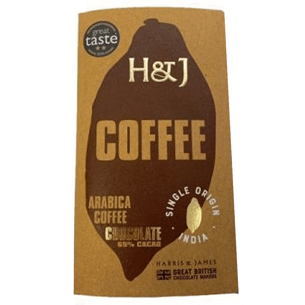 Harris & James Bean To Bar Coffee Chocolate Bar 86g